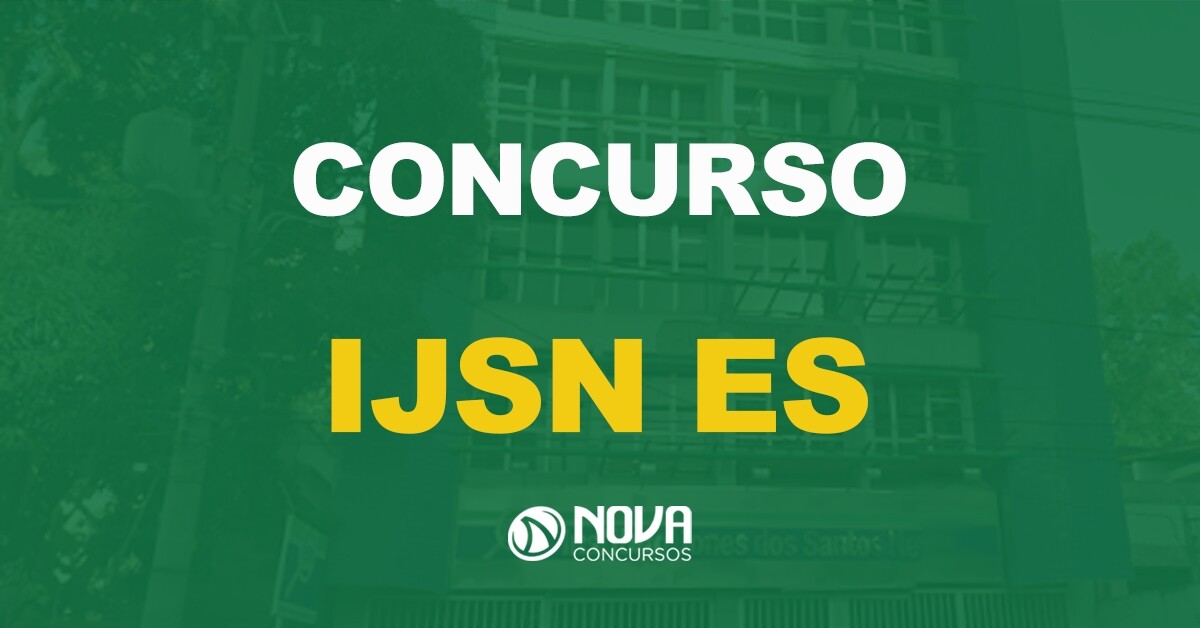 Concurso IJSN: Extrato de contrato publicado. Edital iminente!