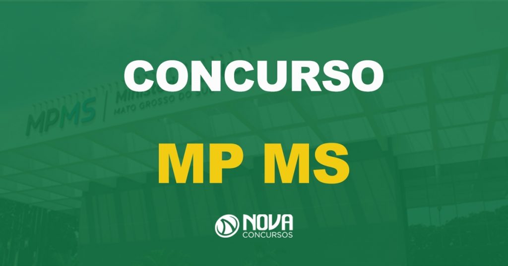 Concurso MP MS: Publicado o regulamento do novo certame!