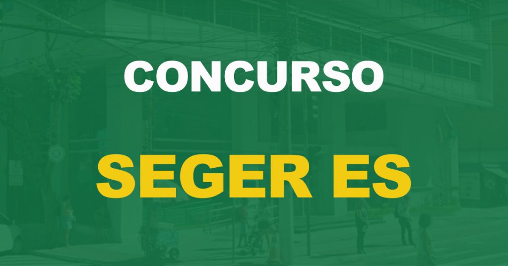 Concurso Seger ES: Instituto Consulplan será banca!