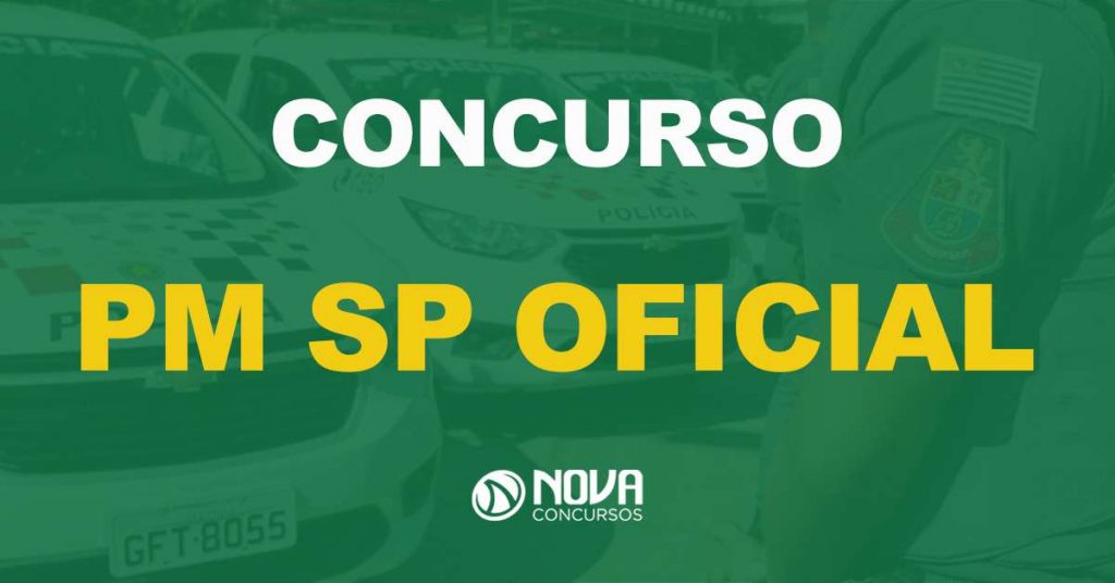 Concurso PM SP Oficial: Contrato com a banca assinado!