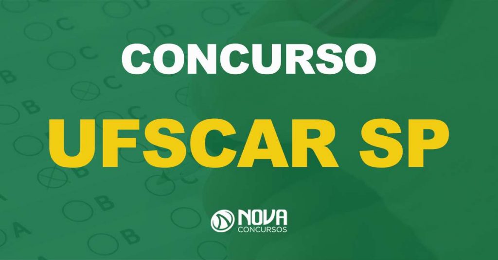 Concurso UFSCar SP: Edital publicado para nível médio; salários de R$ 3,6 mil!