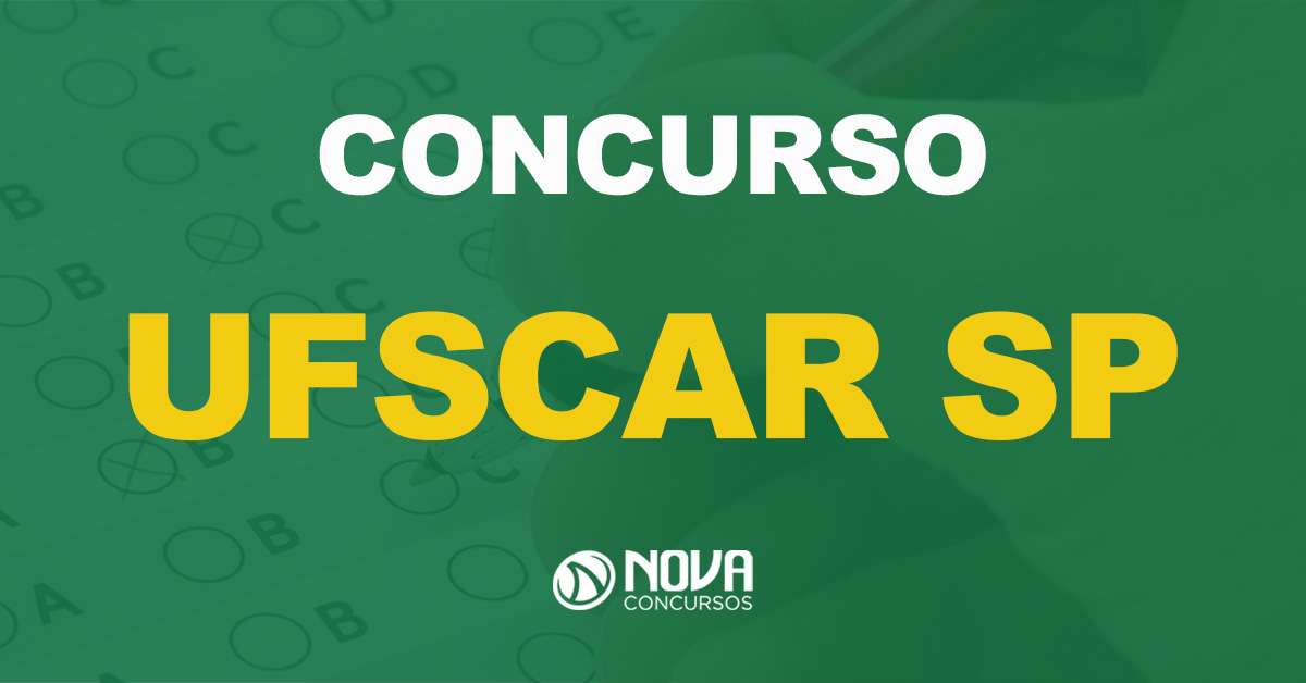 Concurso UFSCar SP: Edital publicado para nível médio; salários de R$ 3,6 mil!