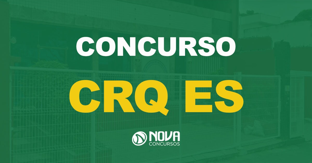 Concurso CRQ ES: Edital publicado com vagas de nível médio!