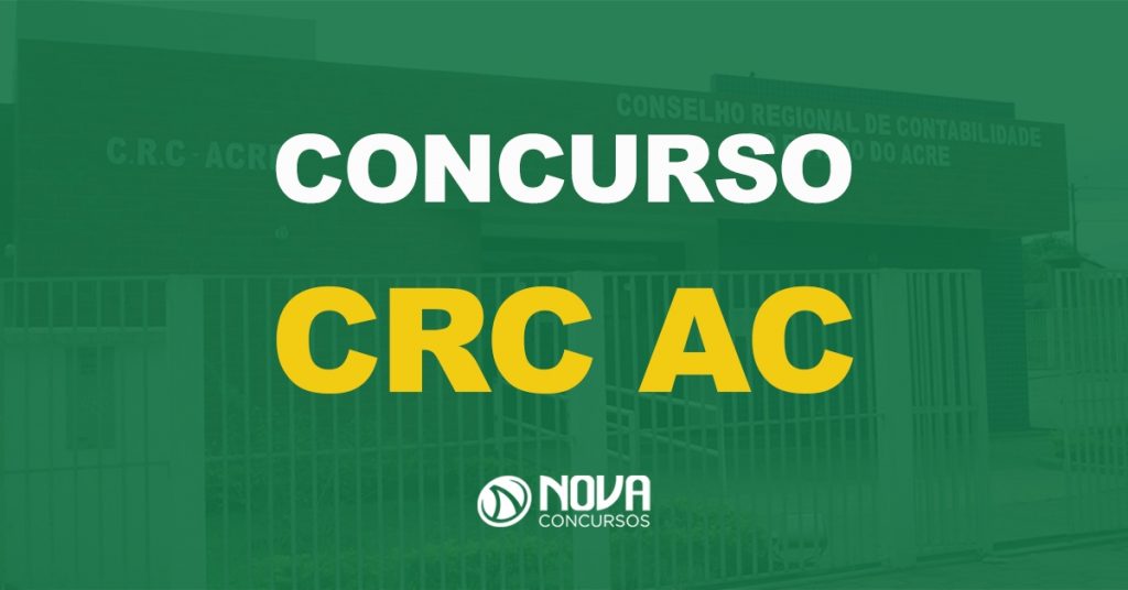 Concurso CRC AC: Banca organizadora definida!