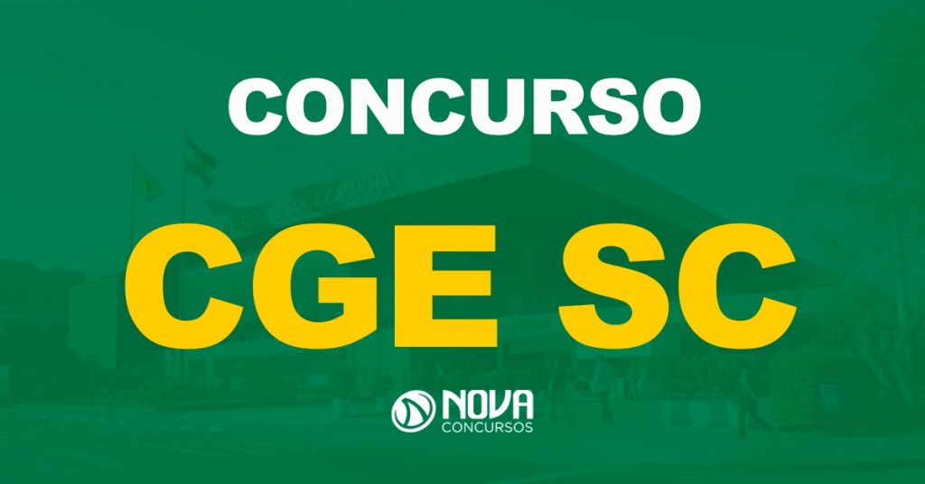 Concurso CGE SC: Quadro de pessoal está definido!