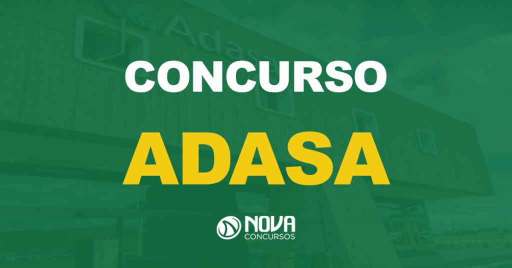 Concurso Adasa: Comissão organizadora sofre alteração!
