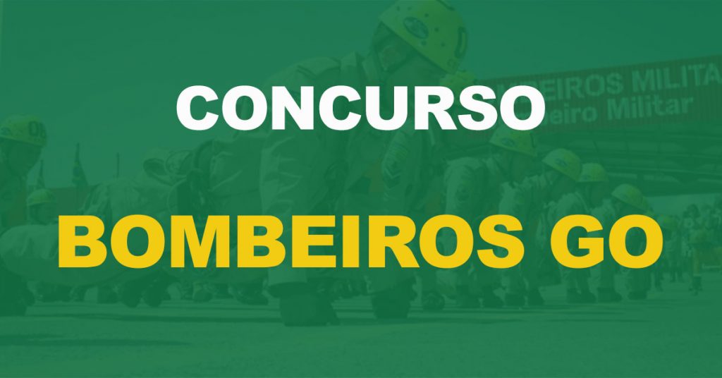 Concurso Bombeiros GO: Banca cria página de inscrição. Edital iminente!