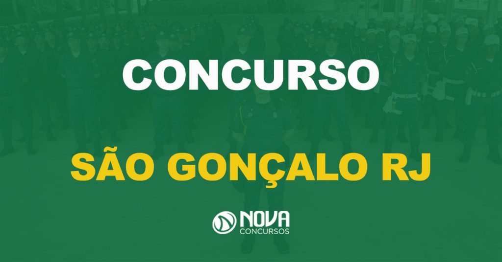 Concurso Guarda de São Gonçalo RJ: Edital de retomada publicado