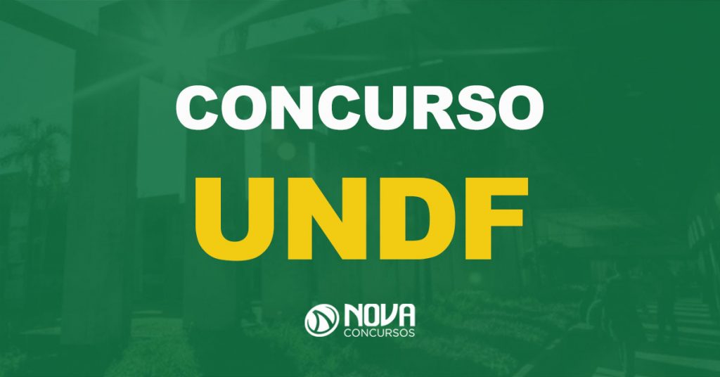 Concurso UnDF: Novo edital em breve. Previsão de 1,4 mil vagas!