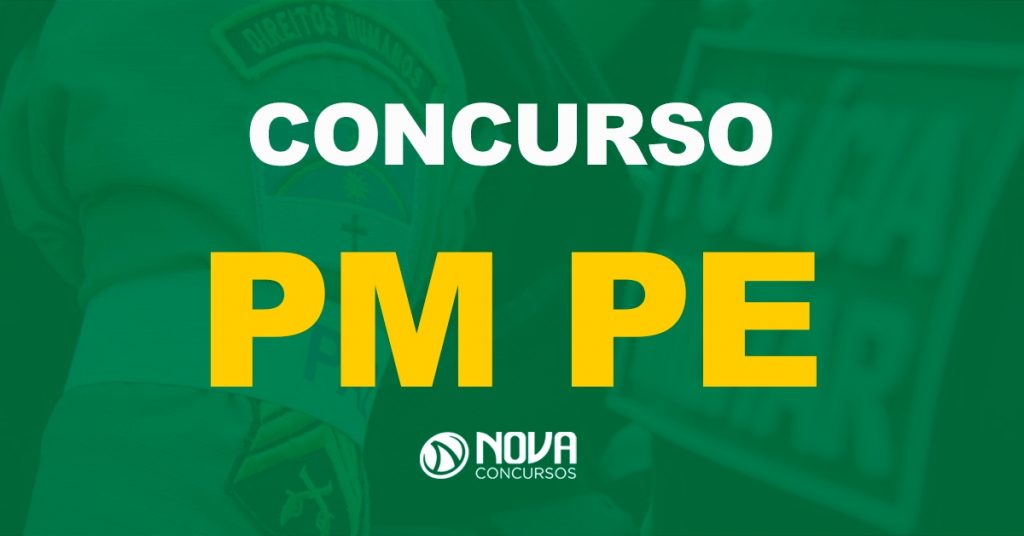 Concurso PM PE: Novos editais são discutidos por comandantes!