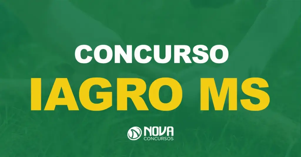 Concurso Iagro MS: Edital autorizado para Fiscal. Até 6,6 mil!