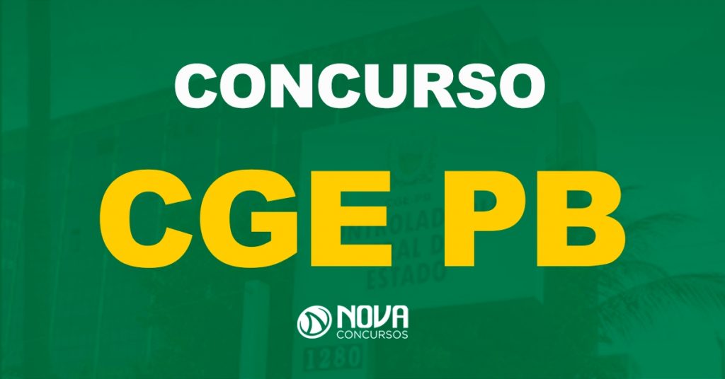 Concurso CGE PB 2022: Edital segue previsto. Área de Auditoria deverá ser contemplada!