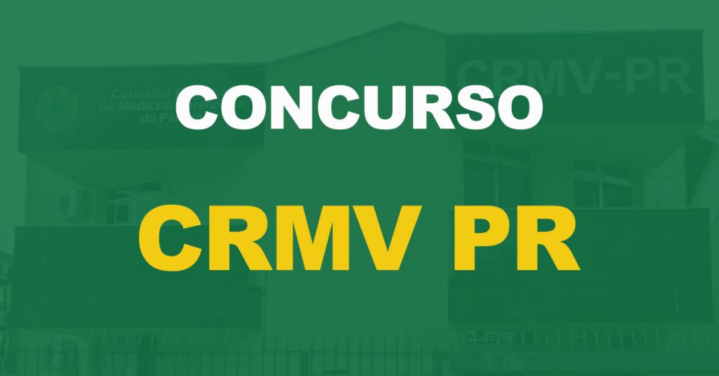 Concurso CRMV PR: Edital publicado. Salário de até R$ 9 mil!
