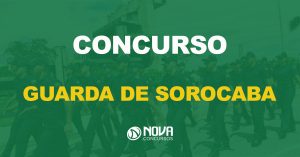 Concurso Guarda Municipal Sorocaba 2022 com edital previsto e déficit de cerca de 60 servidores