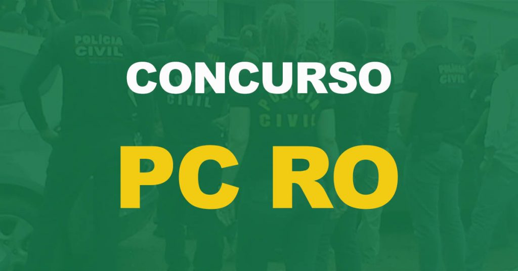 Concurso PC RO: Secretário prevê edital até meio do ano. 319 vagas!