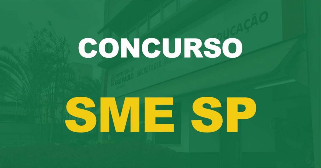 Concurso SME SP 2022 inscrições a partir desta quarta (31/08)!