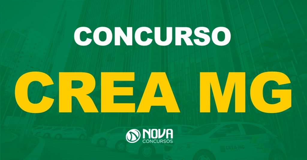 Concurso CREA MG: Banca organizadora em definição. Edital em breve!