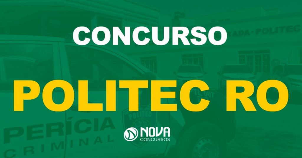 Concurso Politec RO: Cebraspe é a banca. Previsão de 60 vagas!