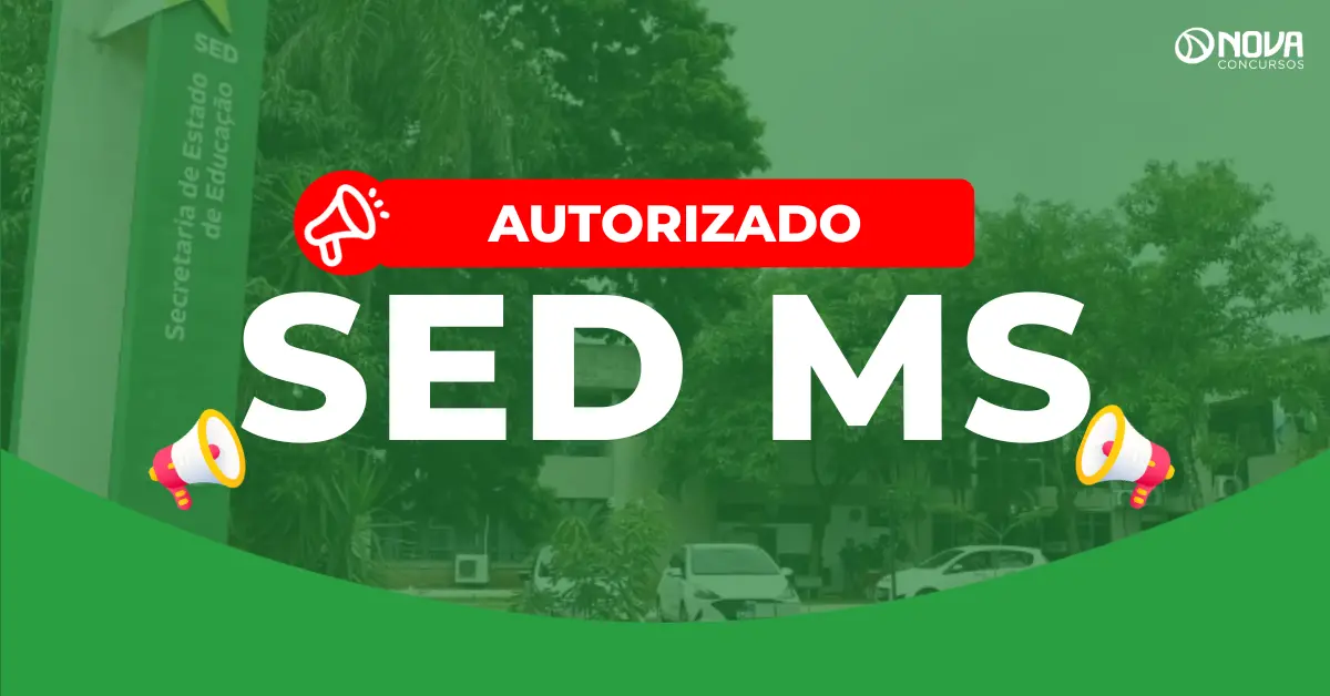 Concurso SED MS: 2 mil vagas autorizadas para Professores!