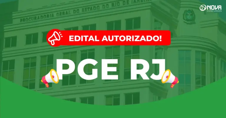 Concurso PGE RJ: Edital autorizado para Analista!