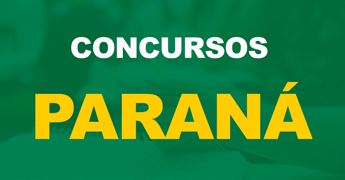 Concursos Paraná 2022: Confira os editais previstos!