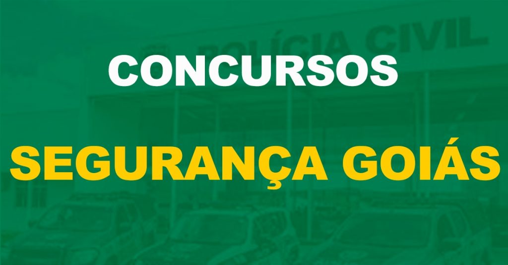 Concurso Segurança GO: “editais prontos e podem sair a qualquer momento”, diz deputado!