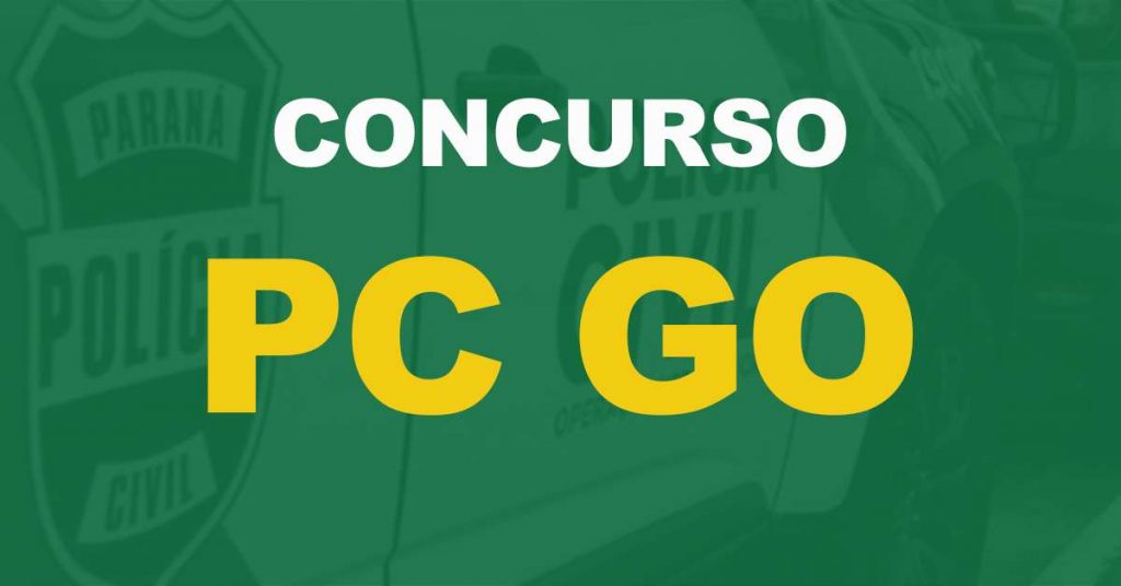 Concurso PC GO: Edital publicado com 864 vagas. Nível superior!