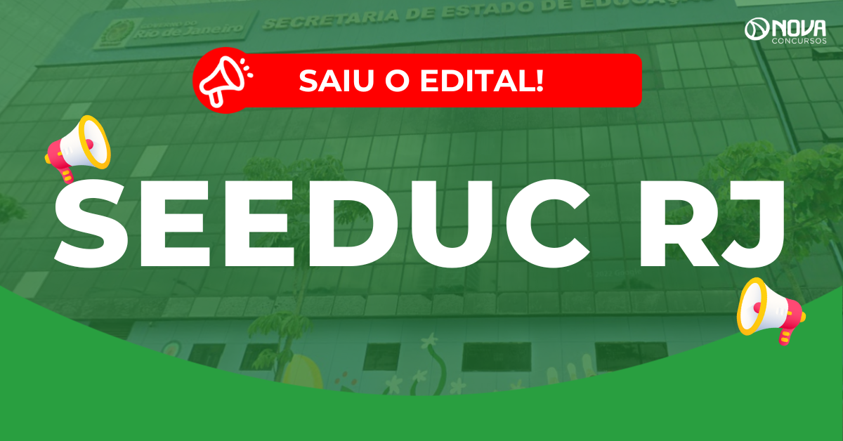 Concurso Seeduc RJ: Saiu edital com 1.750 vagas para professores!