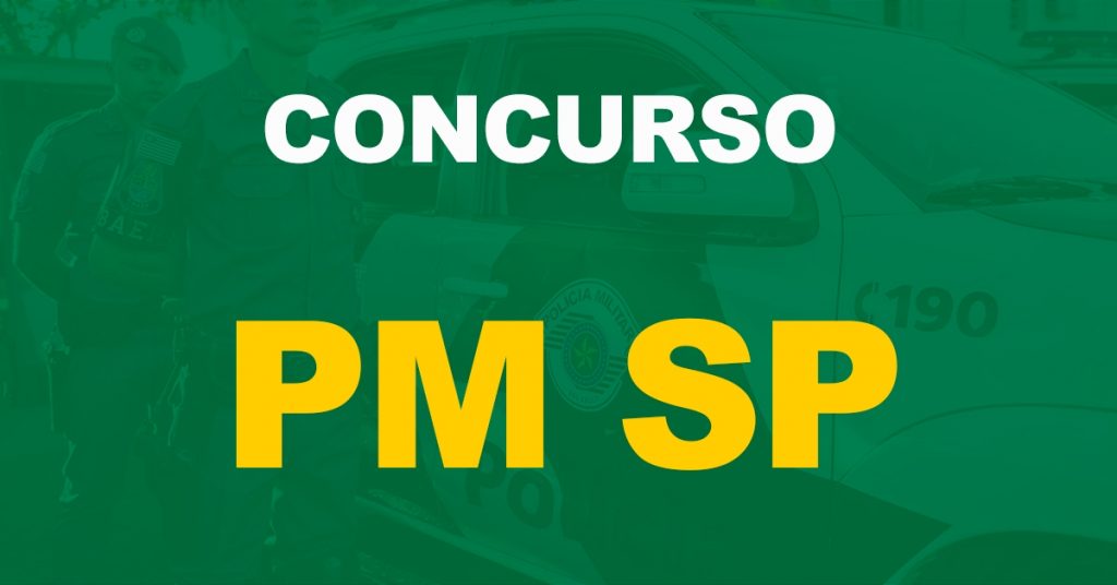 Concurso PM SP Soldado: Inscrições abertas nesta sexta (24/06)!