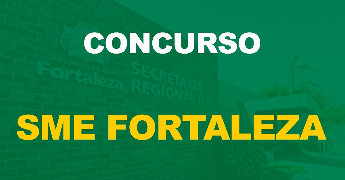 Concurso SME Fortaleza: Edital em breve. Convocações ainda em 2022, destaca Prefeito!
