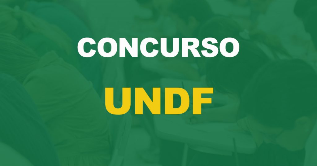 Concurso UnDF: Divulgado o resultado preliminar das provas objetivas. Confira!