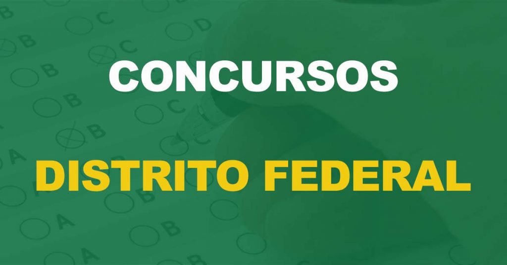 Concursos DF 2022: Mais de 10 editais previstos com 9 mil vagas!