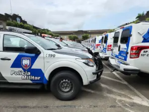 Carro da Polícia Militar do Espírito Santo do concurso PM ES
