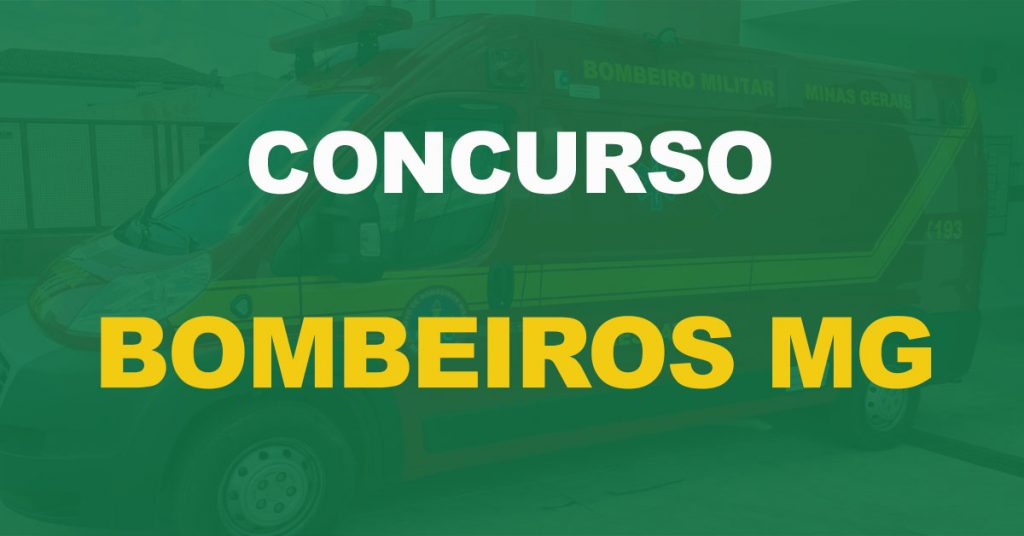 Concurso Bombeiros MG 2024: Próximo edital será de ampla concorrência!