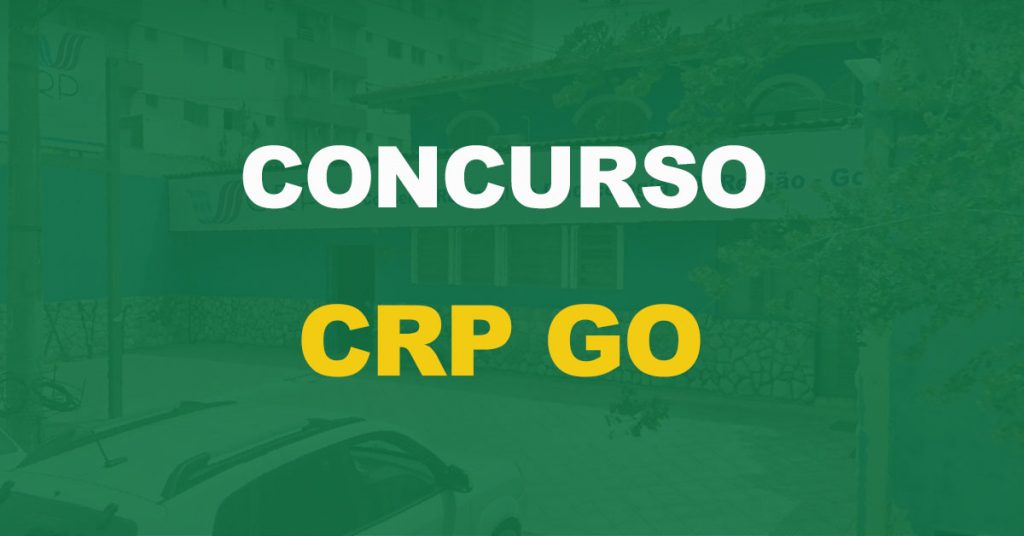Concurso CRP GO: Edital publicado. Salário de até R$ 3,5 mil!