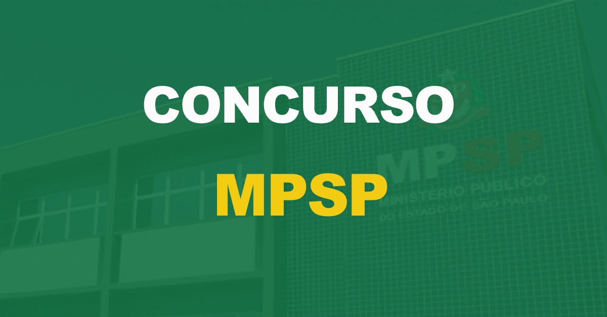 Concurso MP SP: Urgente! assinado contrato com organizadora e