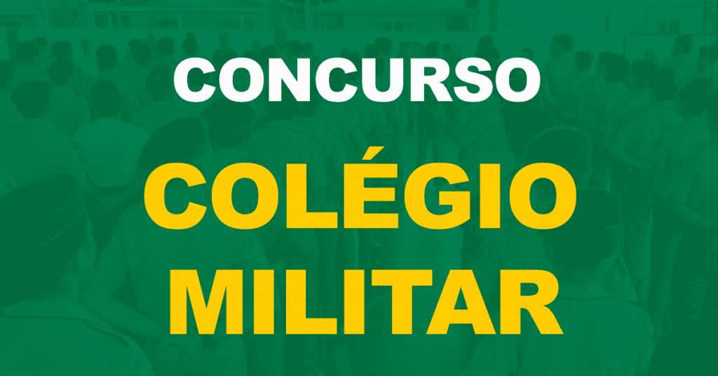 Concurso Colégio Militar: Exército divulga edital para 2023 com 390 vagas!