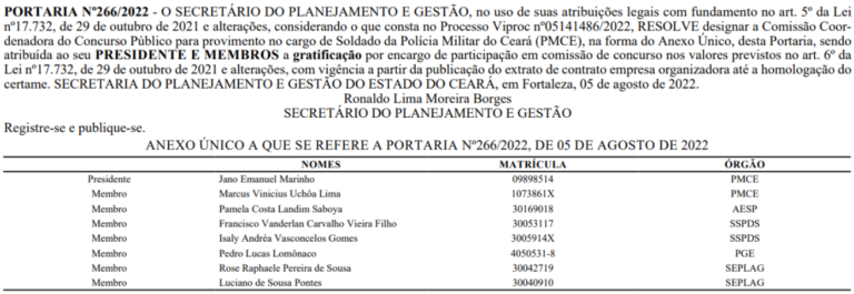 Concurso PM CE 2022: Trâmites para edital estão avançando. 1 mil vagas! 1 image 160 768x265 1