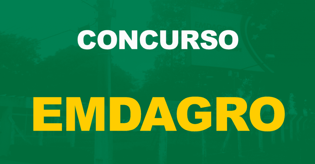 Concurso Emdagro SE: Contrato com banca é autorizado!