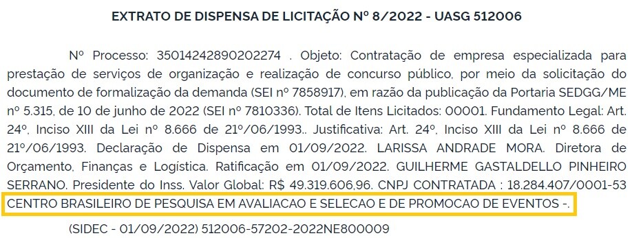 Concurso INSS 2022 banca definida. 1 mil vagas para Técnico! 1