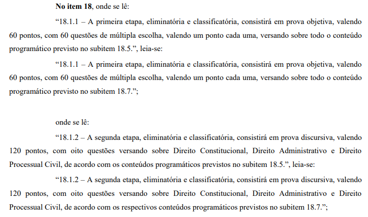 Edital do concurso ALMG é retificado. Confira as alterações! 1 retifica