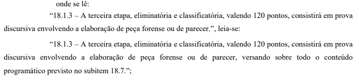 Edital do concurso ALMG é retificado. Confira as alterações! 2 retifica1