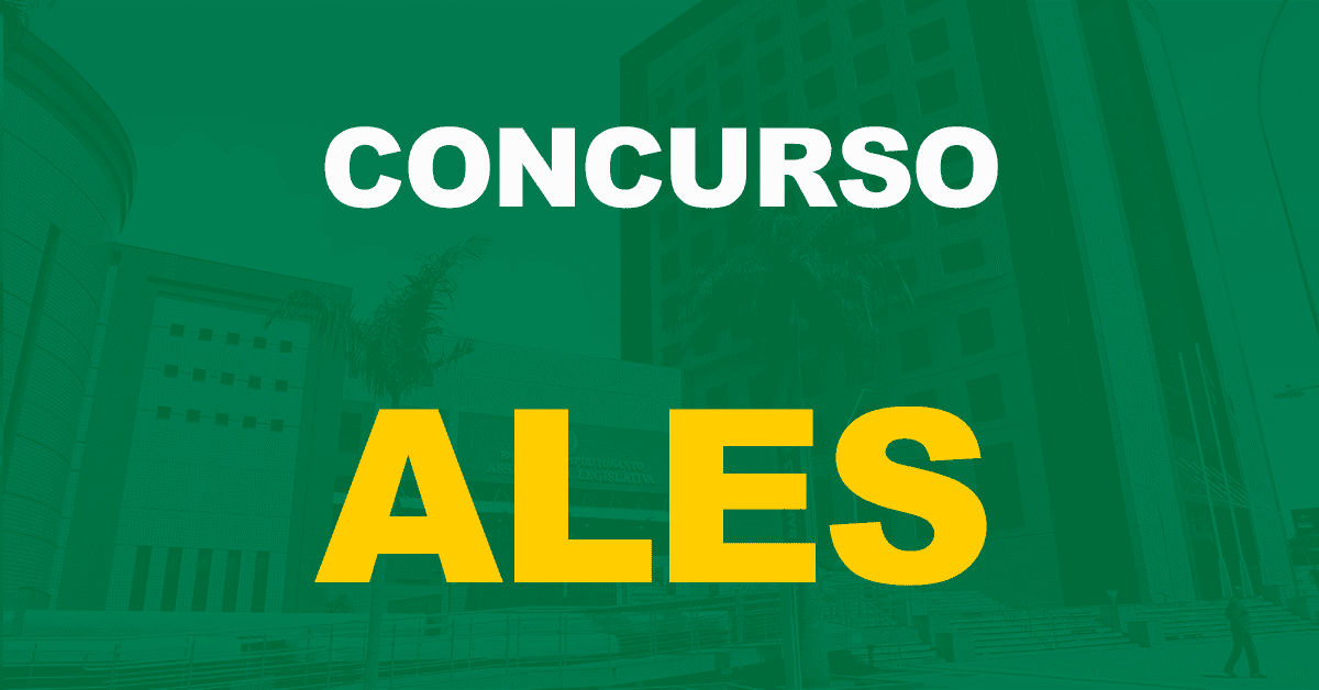 Concurso ALES: Edital deve ser publicado em 2023, informa presidente da casa!
