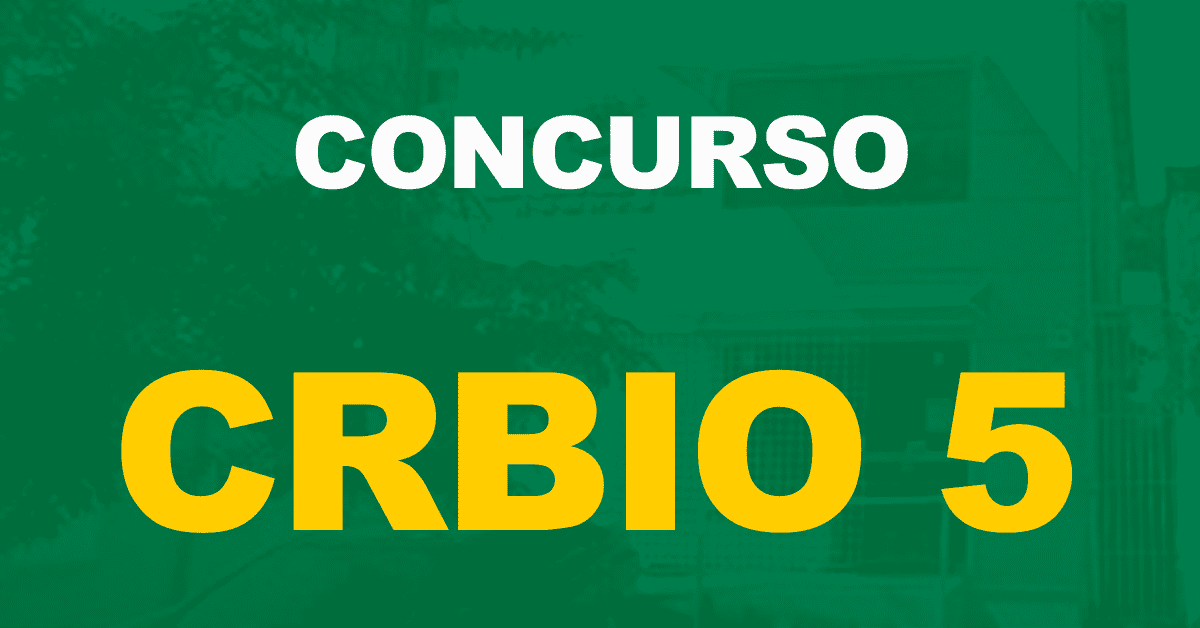 Concurso CRBio 5ª região: Edital publicado. 52 vagas para nível médio!