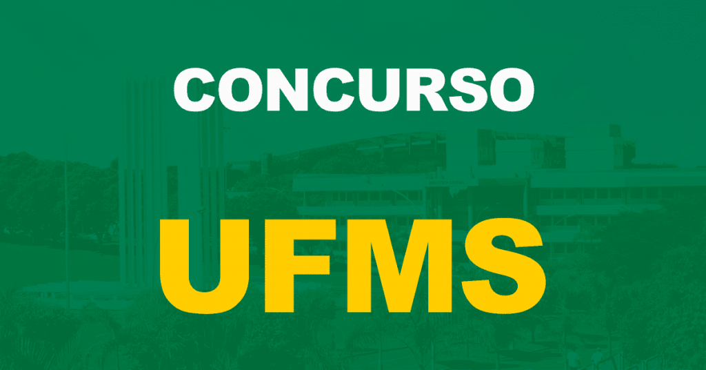Concurso UFMS: Banca organizadora definida!