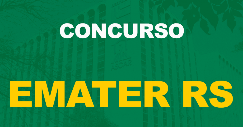 Concurso Emater RS: Edital autorizado. 98 vagas para níveis médio e superior!