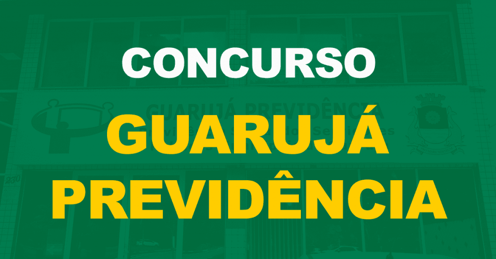 Concurso Guarujá Previdência SP: Edital publicado. Até R$ 5,6 mil!