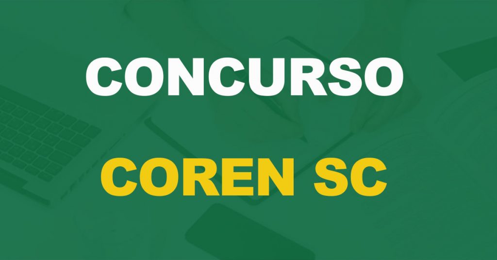 Concurso Coren SC: Comissão organizadora definida!