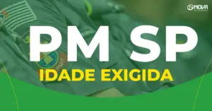 Foto de Soldados PM SP com foco em seus uniforme e logo. Concurso PM SP