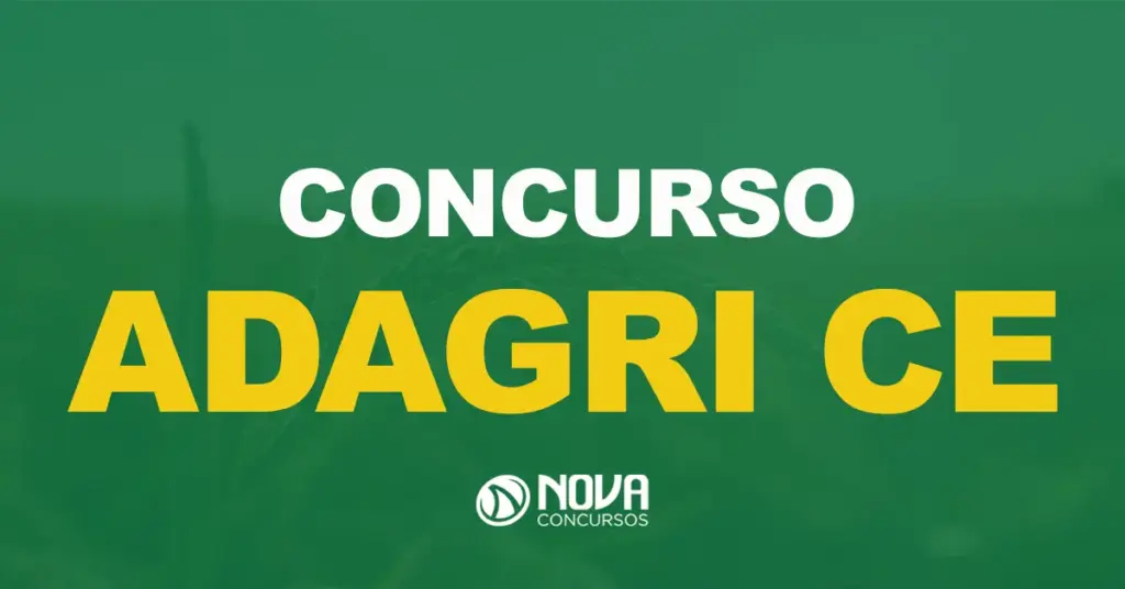 Concurso Adagri CE: Edital publicado. 480 vagas e iniciais de R$11 mil!